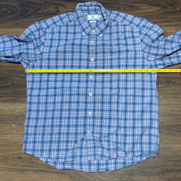 Southern Tide Men's Extra Large XL Button Down Plain Blue Shirt - Picture 4 of 7